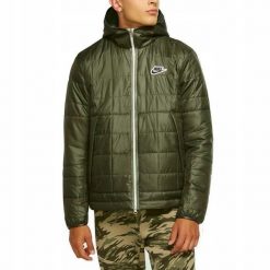 Kurtka na co dzień męska NIKE puchowa z kapturem. Zielone kurtki Nike, m, bez wzorów, z puchu, z kapturem. Za 369.00 zł.