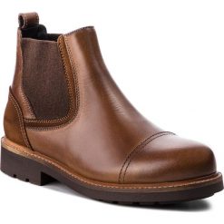 Sztyblety TOMMY HILFIGER - Active Leather Chels FM0FM01757 Winter Cognac 906. Brązowe sztyblety Tommy Hilfiger, bez wzorów, z materiału, bez obcasa, bez zapięcia. W wyprzedaży za 399.00 zł.