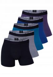 BIELIZNA MĘSKA BOKSERKI CR7 Basic Trunk, 5-pack. XL. Bokserki CR7 Cristiano Ronaldo, m, bez wzorów, z bawełny. Za 122.53 zł.