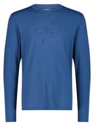 Cmp Koszulka funkcyjna w kolorze niebieskim rozmiar: 46. Niebieskie t-shirty sportowe CMP, bez wzorów, z materiału, bez ramiączek, outdoorowe. Za 78.66 zł.
