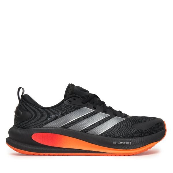 Buty do biegania adidas. Czarne buty do biegania Adidas, bez wzorów, bez zapięcia, do biegania. Za 399.99 zł.