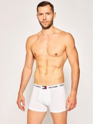 Tommy Hilfiger Bokserki UM0UM01810 Biały. Białe bokserki Tommy Hilfiger, m, bez wzorów, z bawełny. Za 79.99 zł.