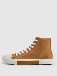 4F Wysokie trampki ALTHERA męskie - brązowe 43. Brązowe trampki 4F, m, bez wzorów, za kostkę, bez zapięcia. Za 169.99 zł.