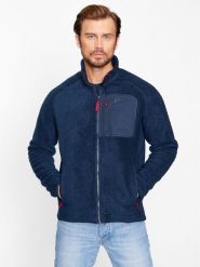Helly Hansen Polar Panorama Pile Block 49460 Granatowy Regular Fit. Niebieskie bluzy z polaru Helly Hansen, m, bez wzorów, z polaru, bez kaptura. Za 649.99 zł.