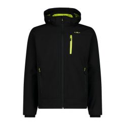 Kurtka męska turystyczna CMP 3A01787N. Czarne kurtki CMP, l, bez wzorów, z materiału, z kapturem. Za 359.99 zł.