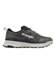 Wrangler Sneakersy w kolorze antracytowym rozmiar: 43. Czarne buty sportowe casual Wrangler, bez wzorów, bez zapięcia. Za 198.56 zł.