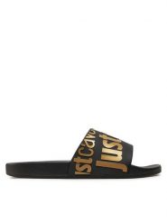 Just Cavalli Klapki 76QA3SZ1 Czarny. Czarne klapki Just Cavalli, z tworzywa sztucznego. Za 349.99 zł.