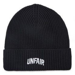 Czapka Unfair Athletics. Czarne czapki zimowe Unfair Athletics, bez wzorów. Za 189.99 zł.