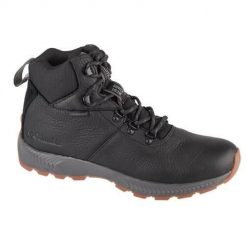 Buty trekkingowe męskie Columbia Landroamer Explorer Wp. Czarne trekkingi Columbia, bez wzorów, z materiału, bez zapięcia. Za 439.99 zł.