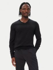 BOSS Sweter H-Melba-L 50571907 Czarny Regular Fit. Czarne swetry rozpinane Boss, l, bez wzorów, z wełny, bez kołnierzyka, bez ramiączek. Za 679.99 zł.