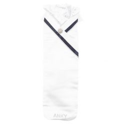 Krawat jeździecki ANKY Stock Symphony C-Wear. Białe krawaty i muchy ANKY, bez wzorów, z materiału. Za 275.05 zł.