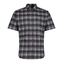 Koszula męska CMP 35S5717. Niebieskie koszule CMP, m, bez wzorów, bez kołnierzyka, bez ramiączek. Za 261.30 zł.