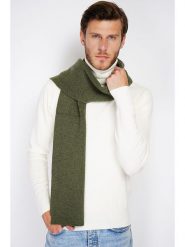 C& Jo Szal w kolorze khaki - 170 x 30 cm rozmiar: onesize. Brązowe szaliki C& Jo, bez wzorów, z kaszmiru. Za 161.73 zł.