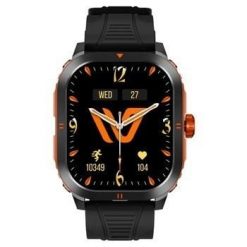 Smartwatch Weofly Pioneer pomarańczowy. Brązowe smartbandy WEOFLY. Za 179.99 zł.
