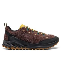 Buty trekkingowe Keen Jasper Zionic. Brązowe buty turystyczne Keen, bez wzorów, z materiału, bez zapięcia, trekkingowe. Za 708.00 zł.