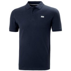 Polo Helly Hansen Transat. Niebieskie koszulki polo Helly Hansen, na lato, m, bez wzorów, bez kołnierzyka, bez ramiączek. W wyprzedaży za 213.50 zł.