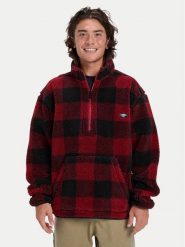 Quiksilver Polar Mercury Woodlans EQYPF03070 Bordowy Regular Fit. Czerwone bluzy z polaru Quiksilver, m, bez wzorów, z polaru, bez kaptura. Za 239.99 zł.