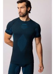 Spaio Koszulka sportowa "Breeze" w kolorze granatowym rozmiar: M. Niebieskie t-shirty sportowe Spaio, bez wzorów, bez ramiączek, outdoorowe. Za 126.99 zł.