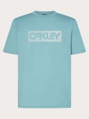 Oakley Koszulka "Dual B1B Logo" w kolorze błękitnym rozmiar: L. Niebieskie bezrękawniki Oakley, l, bez wzorów, z bawełny, bez kołnierzyka, bez ramiączek. Za 104.89 zł.