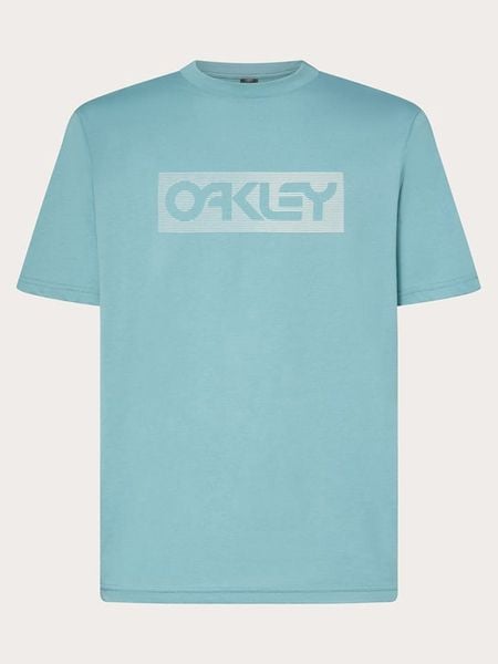 Oakley Koszulka "Dual B1B Logo" w kolorze błękitnym rozmiar: L. Niebieskie bezrękawniki Oakley, l, bez wzorów, z bawełny, bez kołnierzyka, bez ramiączek. Za 105.38 zł.