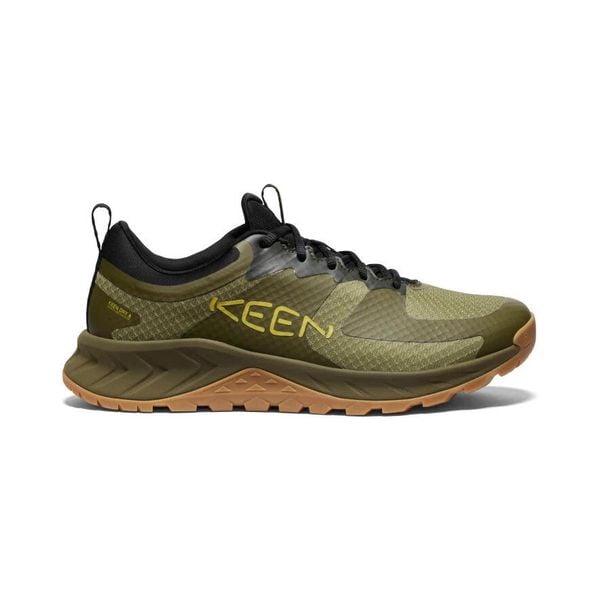 Buty trekkingowe Keen Versacore WP. Zielone buty trekkingowe Keen, bez wzorów, z gumy, bez zapięcia, trekkingowe. Za 618.00 zł.