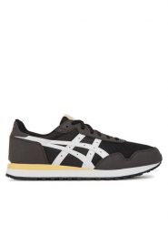 Asics Sneakersy Tiger Runner II 1203A612 Czarny. Czarne buty sportowe casual ASICS, bez wzorów, z materiału, bez zapięcia. Za 379.99 zł.