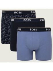 Hugo Boss Underwear Bokserki (3 pary) w kolorze granatowym i niebieskim rozmiar: XXL. Niebieskie bokserki Hugo Boss Underwear, xxl, bez wzorów. Za 179.95 zł.