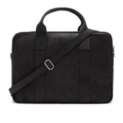 Skórzana Torba na Laptopa Brødrene BL01 Czarny. Czarne torby na laptopa . Za 386.99 zł.