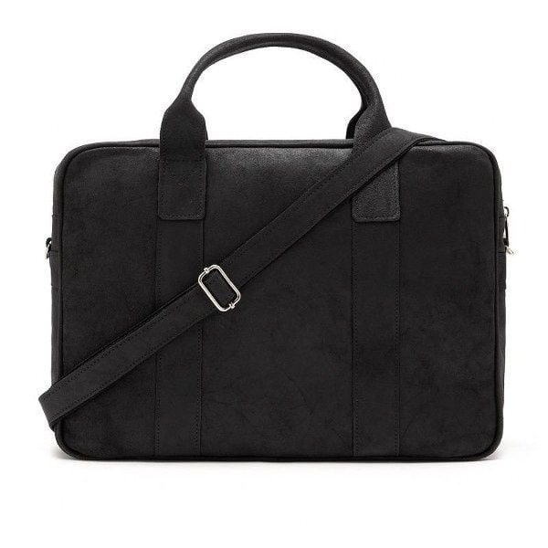 Skórzana Torba na Laptopa Brødrene BL01 Czarny. Czarne torby na laptopa . Za 386.99 zł.