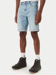 G-Star Raw Szorty jeansowe D10481-8968 Niebieski jasny Slim Fit. Niebieskie szorty G-Star Raw, m, bez wzorów, z bawełny, retro. Za 311.99 zł.
