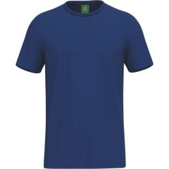 Klasyczny t-shirt sportowy Erima niebieski. Niebieskie t-shirty sportowe Erima, bez wzorów, z bawełny, bez ramiączek. Za 155.00 zł.
