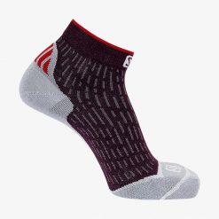 Skarpetki do biegania dla dorosłych Salomon Ultra Ankle. Niebieskie skarpety Salomon, bez wzorów. Za 55.00 zł.