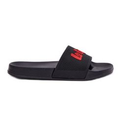 Klapki Męskie Lee Cooper LCW-25-07-3526M Czarne. Czarne klapki z gumy. Za 131.88 zł.