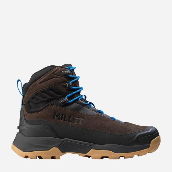 Buty trekkingowe męskie MILLET Ubic Trek Gore-Tex M Vibram. Szare buty turystyczne Millet, bez wzorów, z gore-texu, bez zapięcia, trekkingowe, gore-tex. Za 861.98 zł.