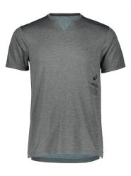 Asics Koszulka funkcyjna w kolorze szarym rozmiar: S. Szare t-shirty sportowe ASICS, bez wzorów, bez ramiączek, outdoorowe. Za 70.24 zł.