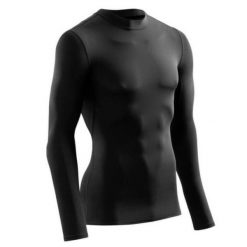 Koszulka sportowa z długim rękawem zimowa CEP Wingtech męska. Czarne koszulki z długim rękawem CEP, na zimę, m, bez wzorów, bez ramiączek. Za 260.00 zł.