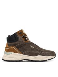 Pepe Jeans Sneakersy Darren Boot M PMS600011 Brązowy. Brązowe buty sportowe casual Pepe Jeans, bez wzorów, z jeansu, bez zapięcia. Za 489.99 zł.