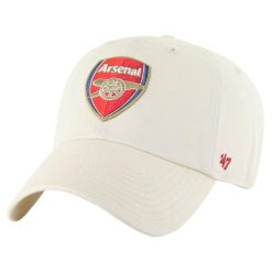 Czapka z daszkiem męska 47 Arsenal FC MVP Cap. Brązowe czapki z daszkiem 47 Brand, bez wzorów, z bawełny. Za 109.99 zł.
