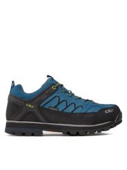 CMP Trekkingi 31Q4787 Niebieski. Niebieskie buty trekkingowe CMP, bez wzorów, ze skóry, bez zapięcia. Za 309.99 zł.