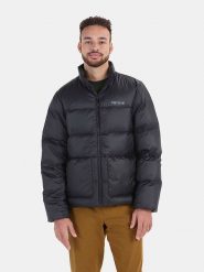 Marmot Kurtka puchowa "Guides" w kolorze czarnym rozmiar: L. Czarne kurtki Marmot, na zimę, l, bez wzorów, z puchu, bez kaptura. Za 399.71 zł.