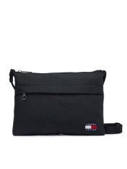 Tommy Jeans Saszetka Tjm Ess Daily Sacoche AM0AM14358 Czarny. Czarne saszetki i nerki Tommy Jeans, bez wzorów, z jeansu. Za 209.99 zł.