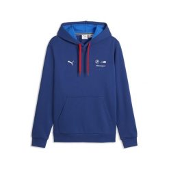 Męska bluza z kapturem BMW M MOTORSPORT Essentials PUMA. Niebieskie bluzy z kapturem Puma, l, bez wzorów, z kapturem. Za 299.00 zł.