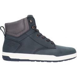 Buty lifestyle męskie OBMH201Z - ciemny granatowy. Niebieskie buty sportowe casual 4F, na jesień, bez wzorów, z gumy, bez zapięcia. W wyprzedaży za 129.99 zł.