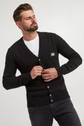 Kardigan męski wełniany DOLCE & GABBANA. Swetry rozpinane Dolce & Gabbana, m, bez wzorów, z wełny, bez kołnierzyka, bez ramiączek. W wyprzedaży za 3,336.75 zł.