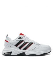 Adidas Sneakersy Strutter EG2655 Biały. Białe buty sportowe casual Adidas, bez wzorów, ze skóry, bez zapięcia. Za 249.99 zł.