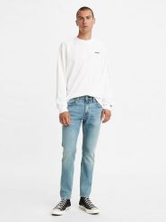 Levi´s Dżinsy "512" - Slim fit - w kolorze błękitnym rozmiar: W33/L34. Niebieskie jeansy l. Za 250.94 zł.