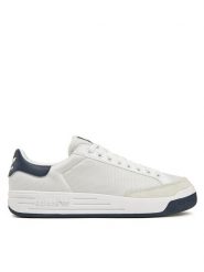 Adidas Sneakersy Rod Laver G99864 Biały. Białe buty sportowe casual Adidas, bez wzorów, z materiału, bez zapięcia. Za 299.99 zł.