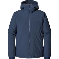 Kurtka ocieplana męska Mimic Alert Hood. Zielone kurtki Haglöfs, m, bez wzorów, bez kaptura. Za 990.00 zł.