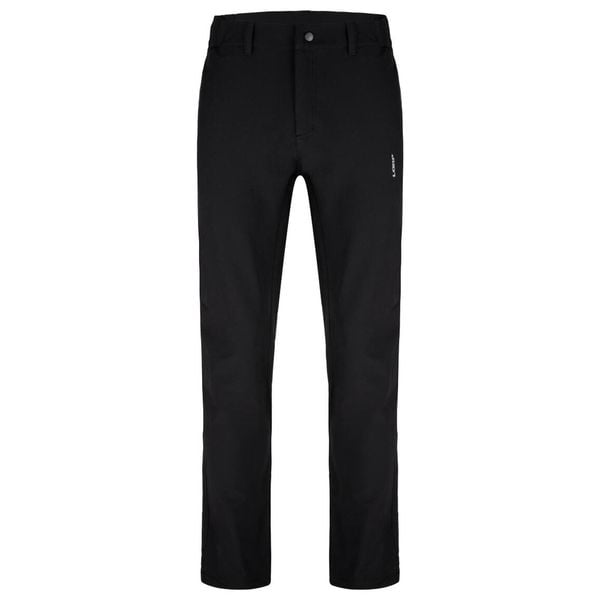 Spodnie outdoor LOAP Urfalan męskie, Tecnosoft, czarne, S. Czarne trekkingi MEN'S HEALTH, bez wzorów, bez zapięcia. Za 256.99 zł.