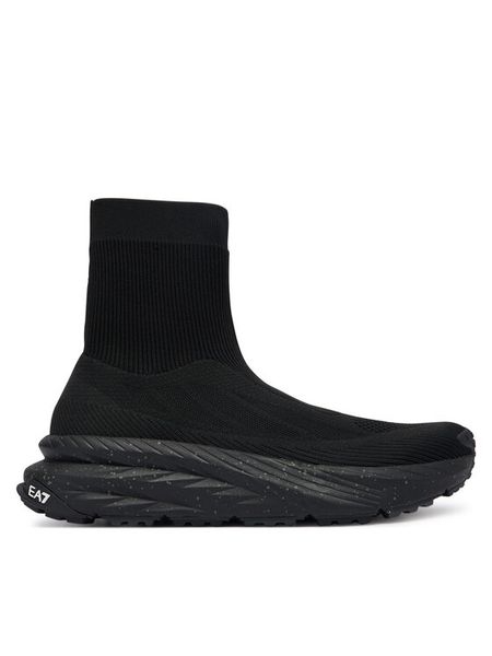 EA7 Emporio Armani Sneakersy 7X000353 AF18834 MC269 Czarny. Czarne buty sportowe casual EA7 Emporio Armani, bez wzorów, z materiału, bez zapięcia. Za 619.99 zł.